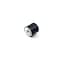Fairchild Industries Rubber vibration isolator mount, female to female, metric, Natural Rubber 50A, Zinc-plated steel RVI1008-FF50 - alternate 1